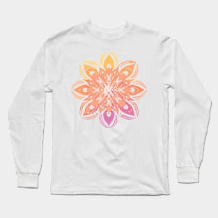 mandala Clamber drawingmandala Flutter stuffed Long Sleeve T-Shirt